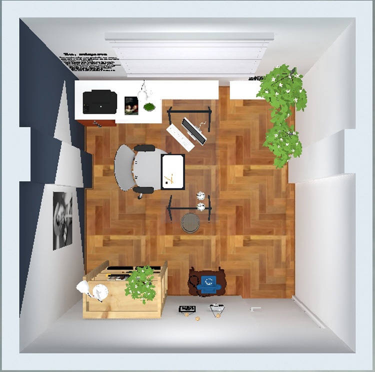 Ana - home office - planta